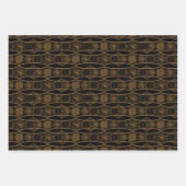 HOSE OF THE DRAGON | Targaryen Stripe Pattern Inpakpapier Vel (Voorkant 2)