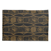 HOSE OF THE DRAGON | Targaryen Stripe Pattern Kussensloop (Achterkant)