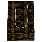 HOSE OF THE DRAGON | Targaryen Stripe Pattern Medium Cadeauzakje (Achterkant)