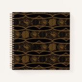 HOSE OF THE DRAGON | Targaryen Stripe Pattern Notitieboek (Voorkant)