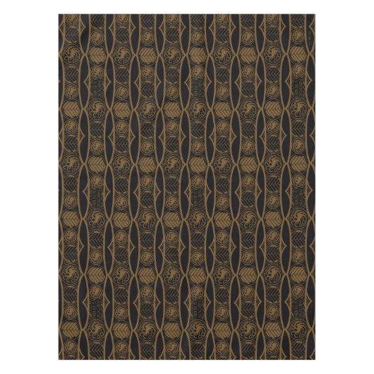 HOSE OF THE DRAGON | Targaryen Stripe Pattern Tafelkleed (Voorkant)