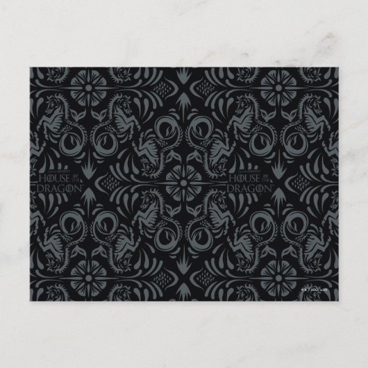 HOSE OF THE DRAGON | Velaryon Diamond Pattern Briefkaart (Voorkant)