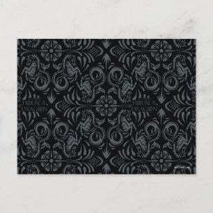 HOSE OF THE DRAGON   Velaryon Diamond Pattern Briefkaart