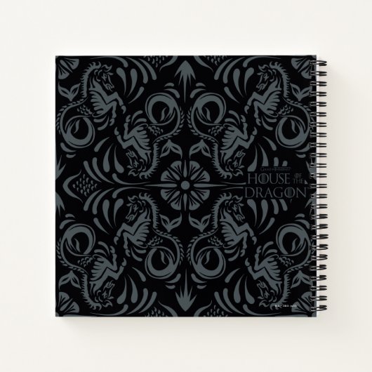HOSE OF THE DRAGON | Velaryon Diamond Pattern Notitieboek (Achterkant)