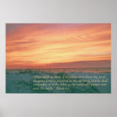 Hosea 6:3 poster (Voorkant)