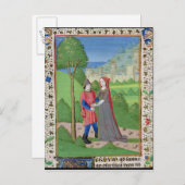 Hosea en Prostitute uit de Bijbel Briefkaart (Voorkant / Achterkant)