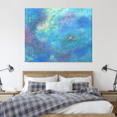 Hoshi-no-Ma: Between the Stars Canvas Afdruk (Insitu (Slaapkamer))