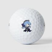 Hoshimachi Suisei (星 街 す せ い) Golfballen (Voorkant)