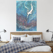 Hoshizora-Hiten: Celestial Flight through the Star Canvas Afdruk (Insitu (Slaapkamer))