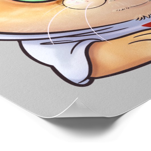 Hosico Cartoon Poster (Hoek)