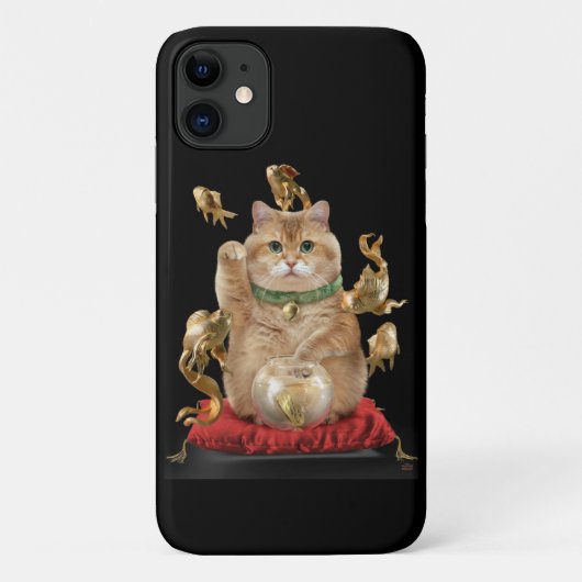 Hosico Maneki-neko Case-Mate iPhone Case (Achterkant)