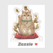 Hosico Maneki-neko Sticker (Vel)