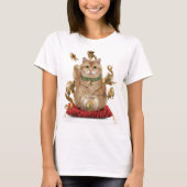 Hosico Maneki-neko T-Shirt (Voorkant)