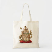Hosico Maneki-neko Tote Bag (Voorkant)