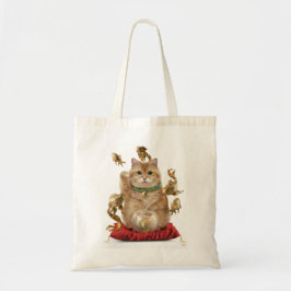 Hosico Maneki-neko Tote Bag
