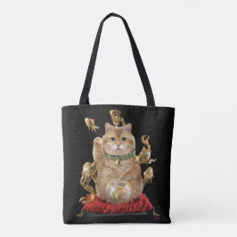 Hosico Maneki-neko Tote Bag