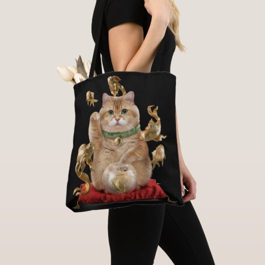 Hosico Maneki-neko Tote Bag (Dichtbij)