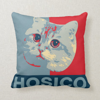 Hosico - Red Blue Illustration Kussen