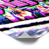 Hosier Lane Street Artwork - Melbourne, Australië Poster (Hoek)