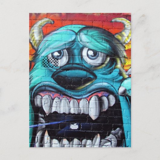 hosier melbourne monster briefkaart (Voorkant)