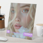 HOSKA RECLAMEBORD MET VOETSTUK (Insitu)