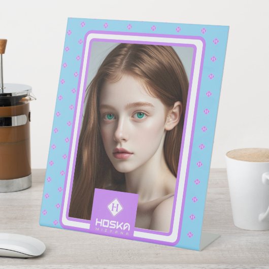 HOSKA RECLAMEBORD MET VOETSTUK (Insitu)