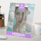 HOSKA RECLAMEBORD MET VOETSTUK (Insitu)