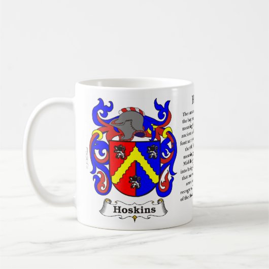 Hoskins Family Coat of Arms Mok (Links)