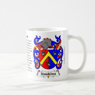 Hoskins Family Coat of Arms Mok