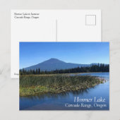 Hosmer Lake in Summer, OR Briefkaart (Voorkant / Achterkant)