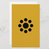 Hosokawa ster briefpapier (Voorkant / Achterkant)