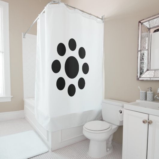 Hosokawa ster douchegordijn (In situ)