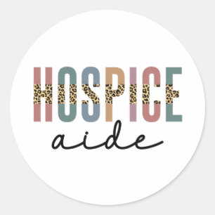 Hospice Aide Hospice Nursing Ziektedienst Ronde Sticker