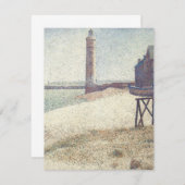 Hospice and Lighthouse, Honfleur van Georges Seura (Voorkant / Achterkant)