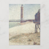 Hospice and Lighthouse, Honfleur van Georges Seura Briefkaart (Voorkant)