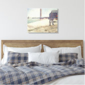 Hospice and Lighthouse, Honfleur van Georges Seura Canvas Afdruk (Insitu (Slaapkamer))