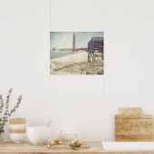 Hospice and Lighthouse, Honfleur van Georges Seura Poster (Keuken)