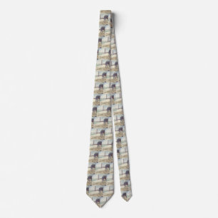 Hospice and Lighthouse, Honfleur van Georges Seura Stropdas