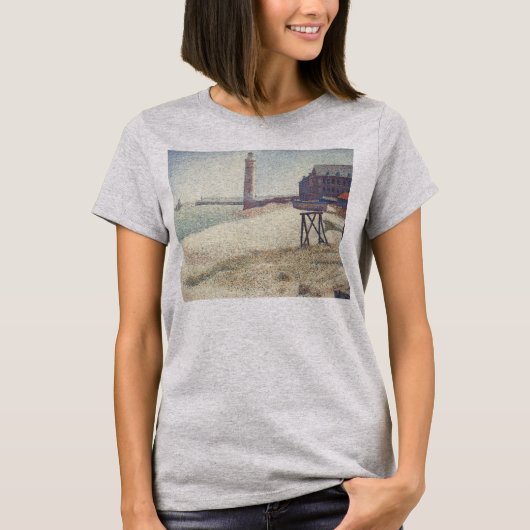 Hospice and Lighthouse, Honfleur van Georges Seura T-shirt (Voorkant)