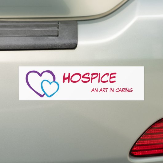 Hospice Bumpersticker (Op auto)