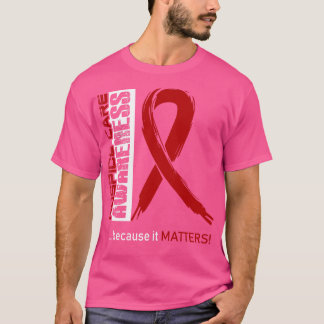 Hospice Care Awareness omdat het hierin belangrijk T-shirt