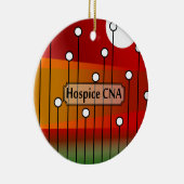 Hospice CNA-verpleegassistent Keramisch Ornament (Rechts)