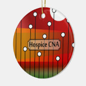 Hospice CNA-verpleegassistent Keramisch Ornament (Links)