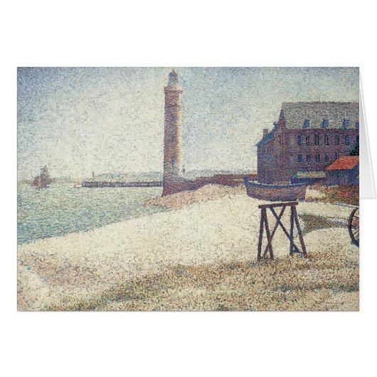 Hospice en vuurtoren, Honfleur door Georges Seurat (Voorkant Horizontaal)