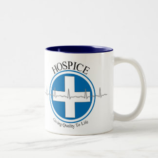 Hospice Gifts Tweekleurige Koffiemok