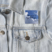 Hospice is Mijn oproep Vierkante Button 5,1 Cm (In situ)