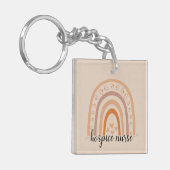 Hospice Neurse Aide Script Rainbow Hospice Sleutelhanger (Voorkant Links)