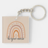 Hospice Neurse Aide Script Rainbow Hospice Sleutelhanger (Achterkant)