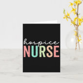  Hospice Nurse Appreciation Week Nursing Ho Kaart (Gele Bloem)
