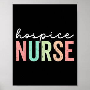 Hospice Nurse Appreciation Week Nursing Ho Poster